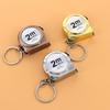 Etractable Mini Keychan Tape 2M Measure Measure Key Chain New Snail Measuring Tape
