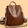 Женский рюкзак большой емкости, мягкая кожаная сумка через плечо, школьный рюкзак для школьников, дорожный рюкзак