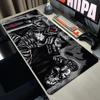 Коврик для мыши 'Меч Берсерка' Компьютерный Ноутбук Аниме Клавиатурный Коврик Большой Коврик для Мыши Клавиатуры Игровой Настольный Коврик Резиновые Прошитые Края