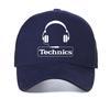 Кепка с принтом наушников Technics Бейсболка Винил Мастер DJ Technics хип-хоп кепки модная Дышащая Унисекс шляпа от солнца сетчатая Snapback Кепки