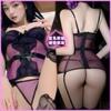 Сексуальное нижнее белье бондаж прозрачный купальник косплей