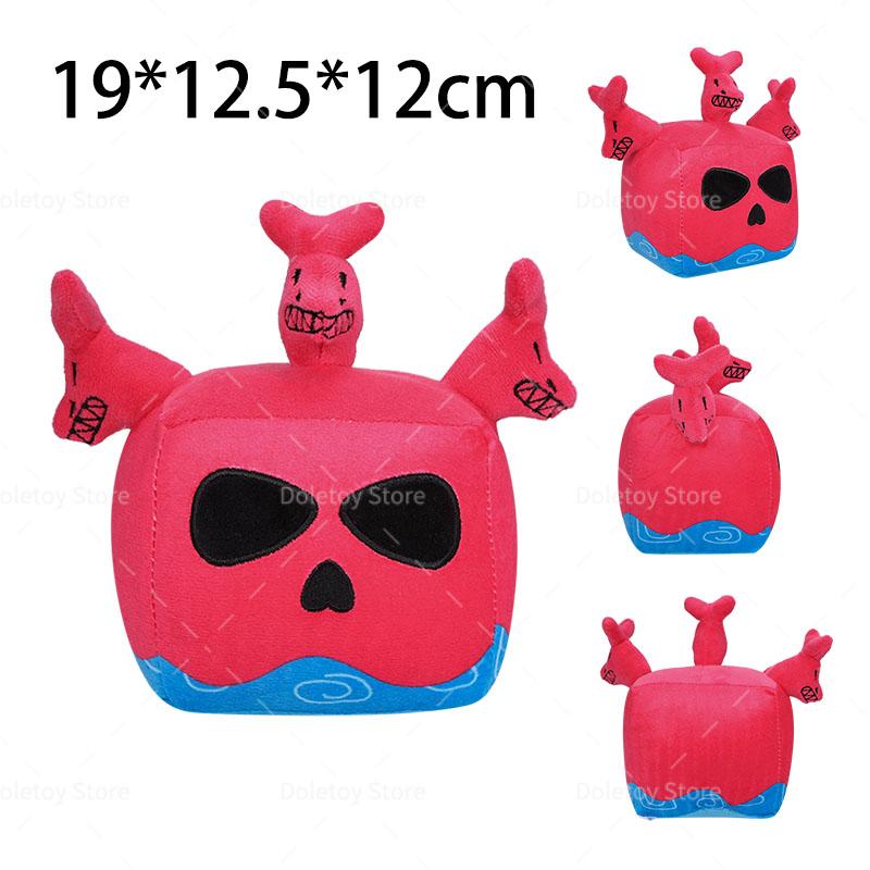 Новая плюшевая кукла Blox Fruits Аниме Игра Набитая Дракон Тираннозавр Лиса Кицунэ Фрукты Блокс Феникс Мамонты Плюшевая игрушка Подарки для детей