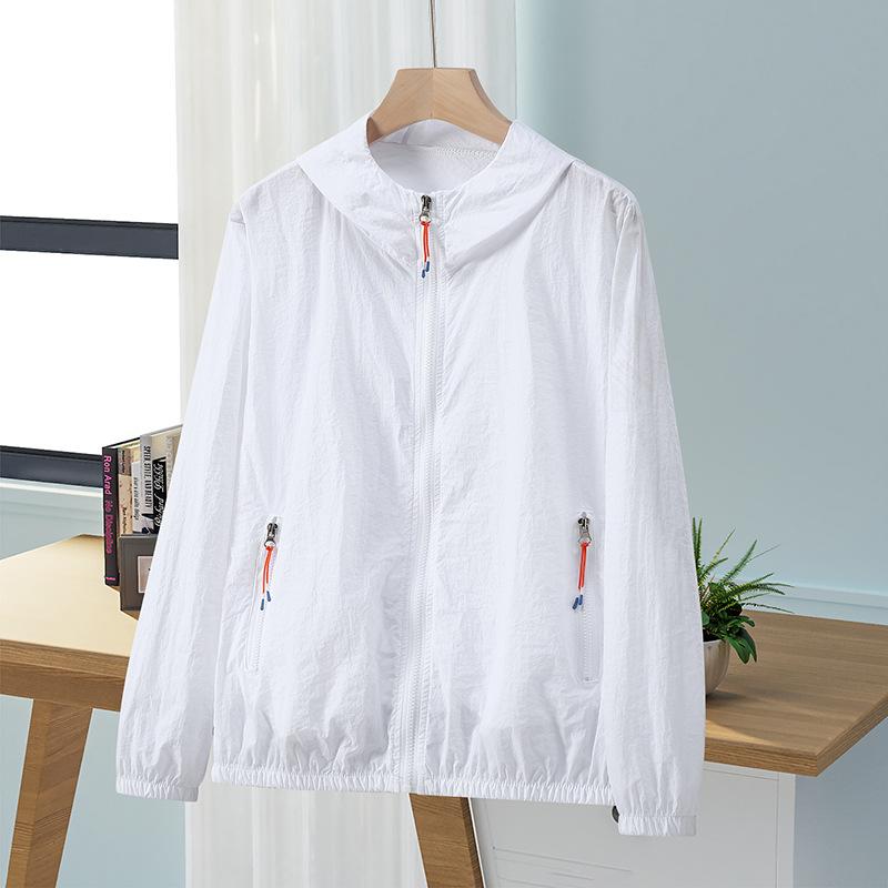 Ветрозащитная, быстросохнущая, прочная, свободная, женская куртка, простая, красивая, с карманами на молнии, весенне-летняя одежда 7XL
