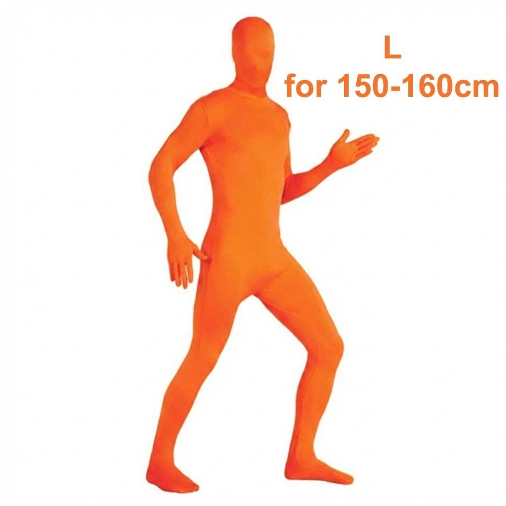 Спандекс Zentai Комбинезон Полный Комбинезон Костюм Модный Невидимый Morph Suit Вечеринка