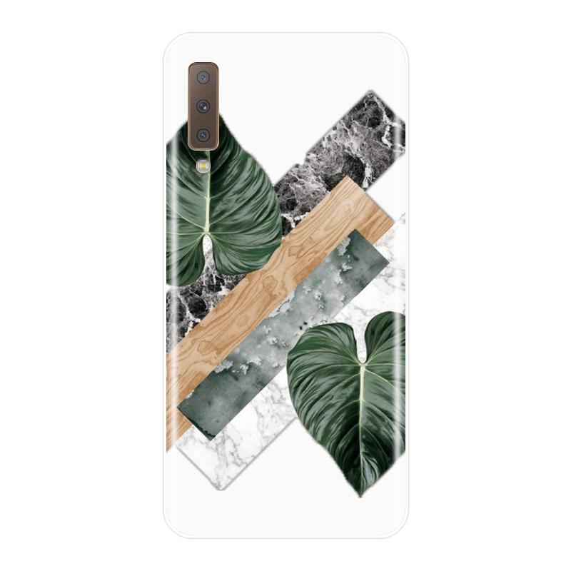 Чехол для телефона с эстетическим цветком и цветочным рисунком для Samsung Galaxy A3 A5 A7 2016 2017, задняя крышка для Samsung Galaxy A5 A7 2018 A6 A8 Plus