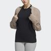 adidas Оригиналы Женский короткий вязаный кардиган-болеро светло-хаки HC3822