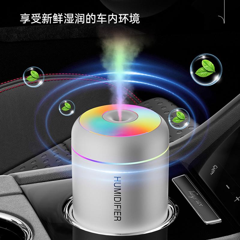 USB Aroma Diffuser Essential Oil Purifier Mini Air Humidifier For Home Car Office Mist Maker Colorful Lights Humidificador