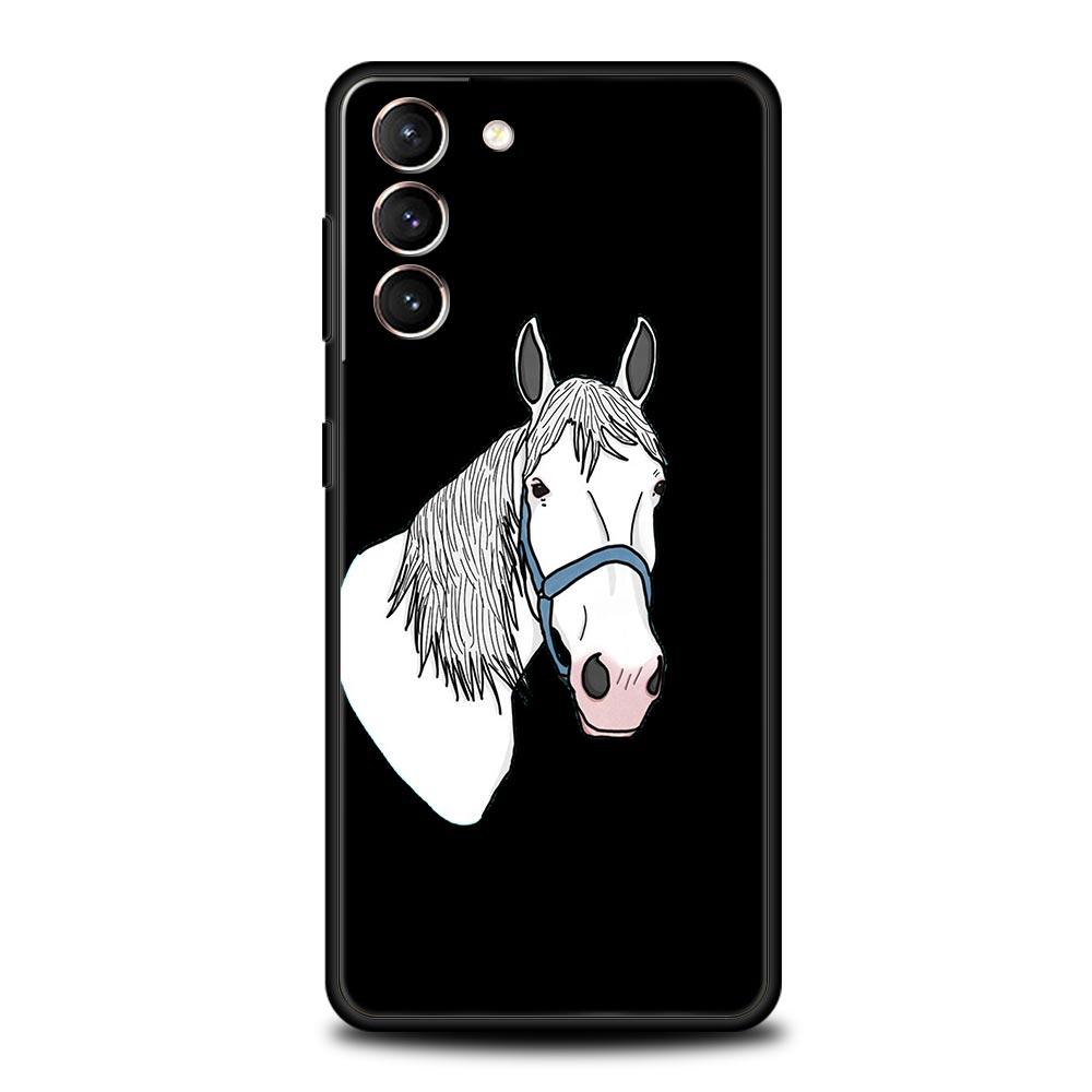 Frederik The Great Beauty Horse Phone Case For Samsung Galaxy S23 S22 S21 S20 FE Ultra 5G S10 S10E S9 S8 Plus 10 20 Soft Cover