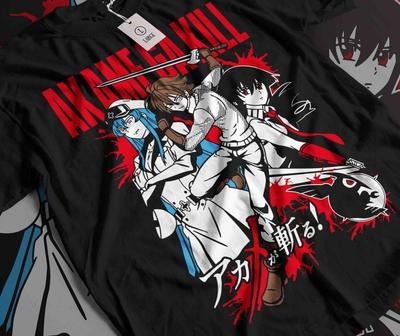 Футболка Akame Ga Kill Эсдес Футболка Akame Ga Kill Эсдес S Вайфу Аниме Футболка Все Размеры