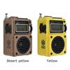 HRD-701 Full-Band Digital Radio Subwoofer Retro Radio Multimedia Music Player FM MW SW WB Receiver Bluetooth-compatible