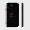 Чехол для телефона с баскетбольным мячом для iPhone 17 Air 16 15 14 13 Pro Max 11 12 Черный силиконовый чехол