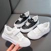 2024 Spring & Summer Kids' White Mesh Sports Shoes for Boys and Girls - Breathable and Trendy Casual Sneakers