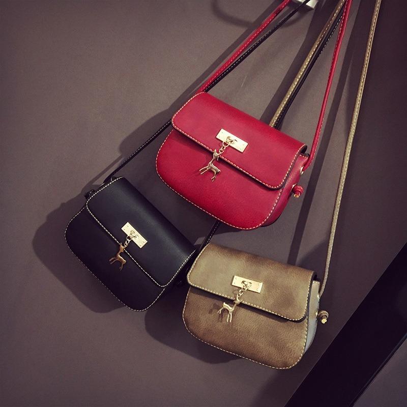 New Versatile Fashion Trend Crossbody Bag for Women, Small Deer Bag, Phone Bag, Commuter Shoulder Bag, Shell Bag for Ladies