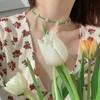 Vacation Female Daisy Women Necklace Bohemia Choker Clavicle Necklace Flowers Beaded Necklace