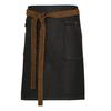 Premier Division Waxed Look Denim Waist Apron