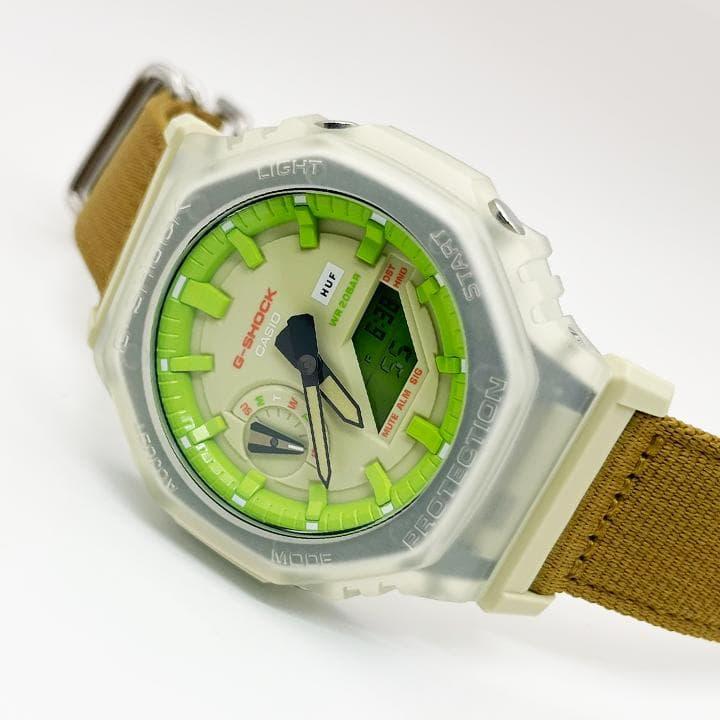 Б/у Casio G-SHOCK Модель HUF Collaboration Серия GA-2100 Ограниченная серия