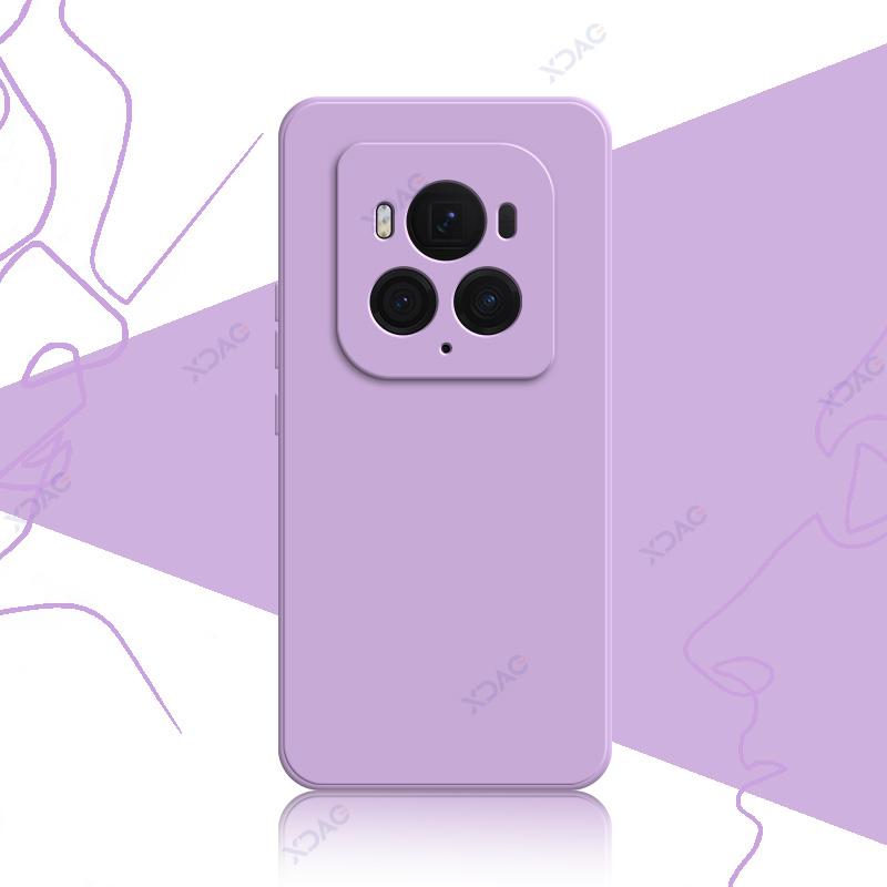 Роскошные двухслойные чехлы для Honor Magic6 Magic 6 Pro Ultimate 6Pro 6Ultimate 5G Square Liquid Silicone Phone Armor Coque