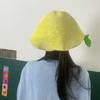 Creative Fruit and Vegetable Hat Playful Pullover Cap Lemon Nutrition Month Hat  Kids Adults
