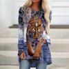 Fashion New Tiger T-shirt Animal 3D Print Women Long Sleeve O-Neck T Shirts Streetwear Oversized Tees Woman Tunic Tops Clothing
