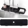 Slope Design Kitchen Sink Splash Pad Extended Sink Draining Pad Faucet Splash Guard  Washbasin