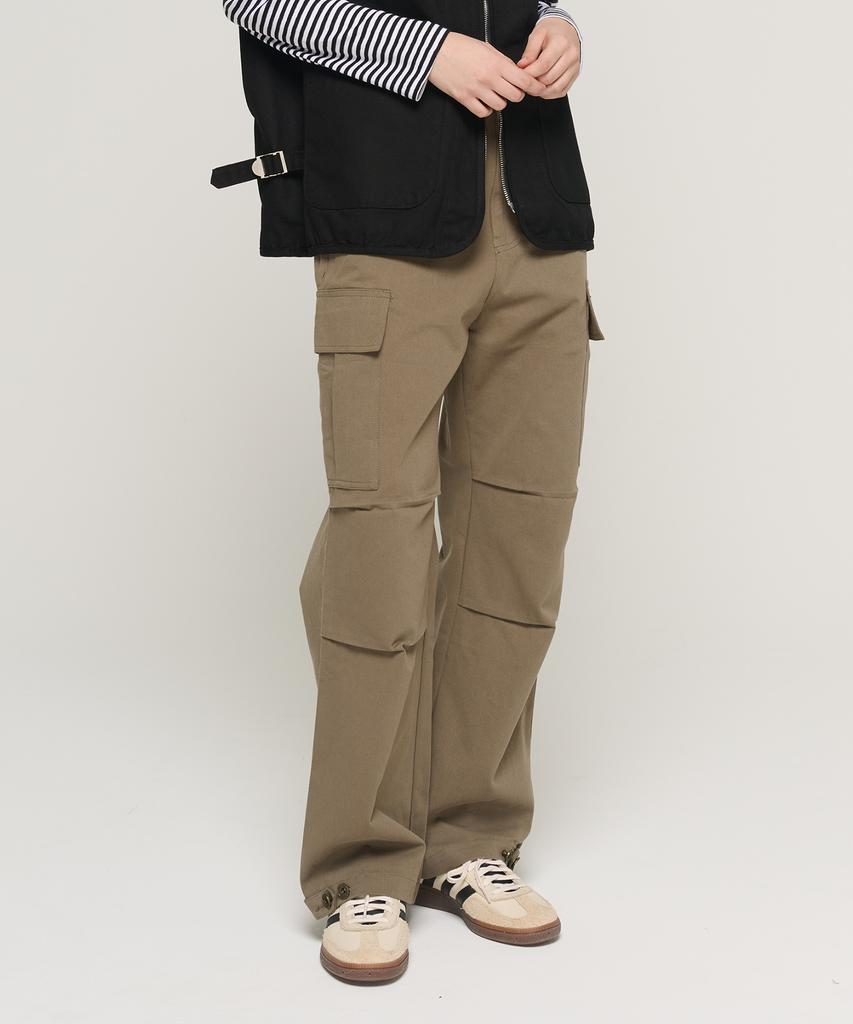 CARGOBROS FOR WOMAN Utility Work Cargo Pants (Khaki)