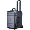 Waterproof Hard Case with Wheels Case with Wheels Lattice Cut Sponge Inner Cm Suitable for [Lykus] HC-5230 Carry-on Built-in Dimensions 51.7x35.8x35