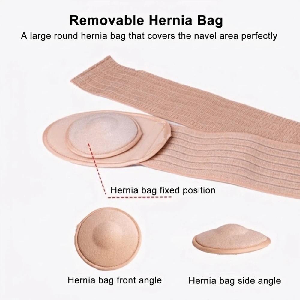 Adjustable Umbilical Hernia Belt Compression Pad Truss Support Abdominal Binder Women