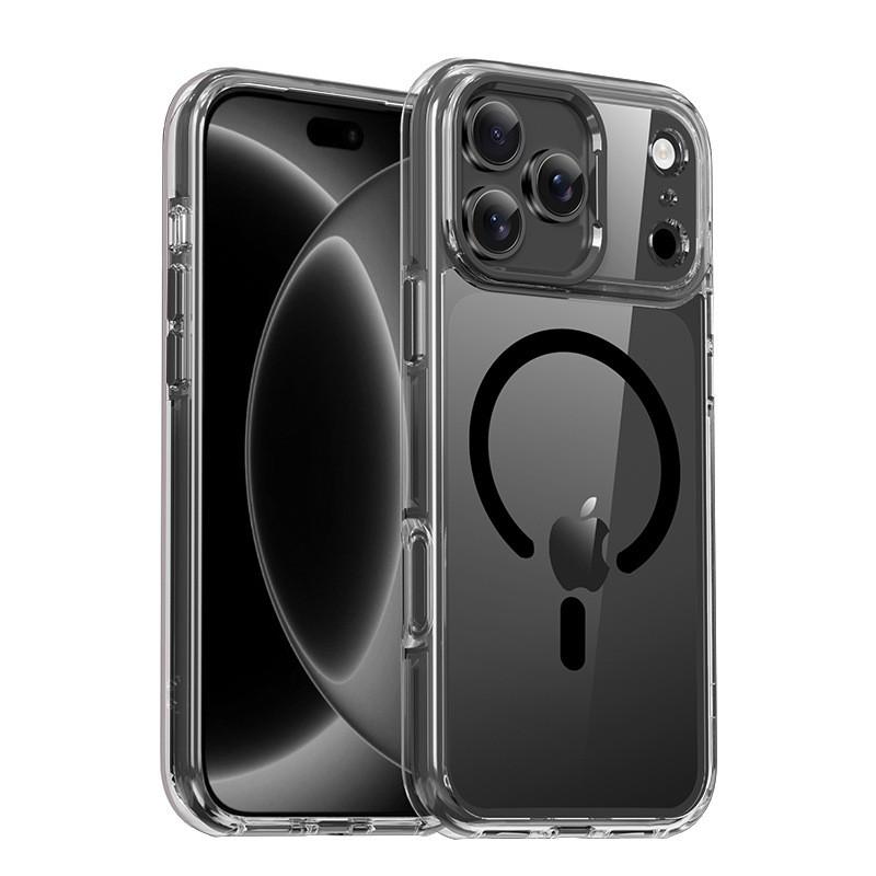 Transparent TPU Phone Case IPhone 18 Pro Max With Drop Protection Rotating Kickstand