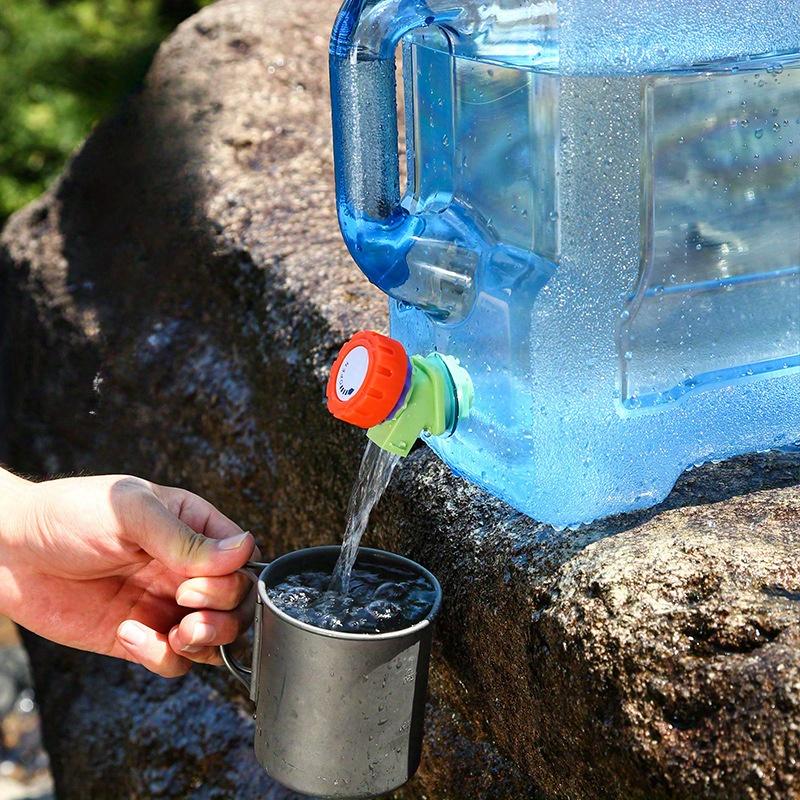 1 шт., 12 л квадратное ведро для воды на открытом воздухе, бытовое ведро для питьевой воды с краном, для самостоятельного вождения автомобиля, ведро для хранения воды в кемпинге