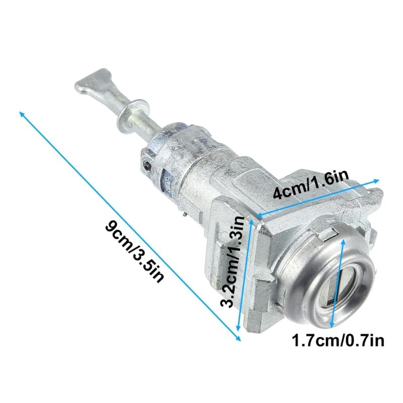 Автомобильный передний левый и правый цилиндр замка двери с 2 ключами, запасной комплект BarrelsKit, совместимый для Optima Sedan 4-Door 819702TA00