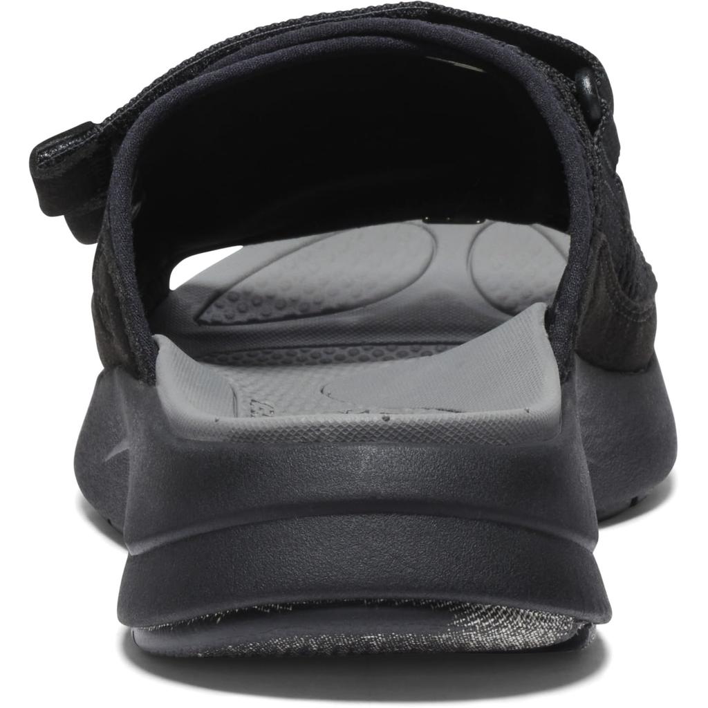 KEEN ELLE SPORT SLIDE см Женские сандалии, ЧЕРНЫЙ/ЧЕРНЫЙ, 24.0