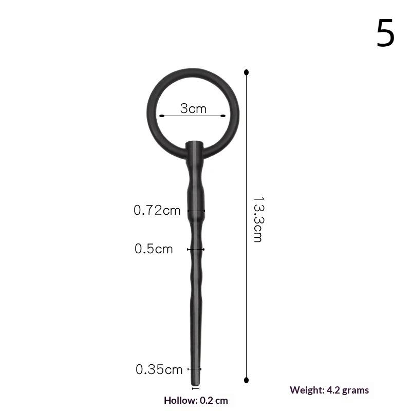 Sa-Silicone Urethral Sounds Penis Plug Men Urethra Masturbation Stimulator Silicone Urethral Catheters Adult Sex Toys For Men