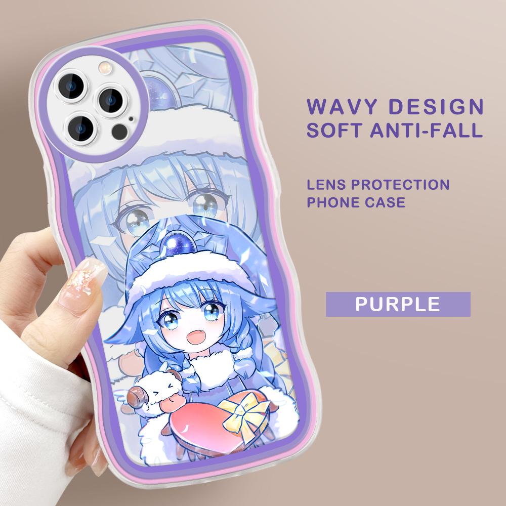 Модный мягкий волнистый чехол для телефона с полным покрытием, защита камеры, противоударный чехол для iPhone Huawei Honor Samsung Xiaomi Redmi OPPO Realme Vivo Infinix Tecno