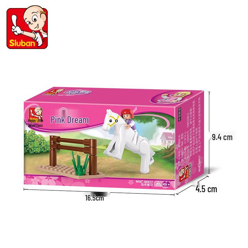 Конструктор Dolphin Bay Pink Dream Girl - Развивающие игрушки для сборки для детей