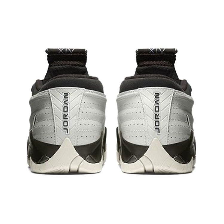 Детские кроссовки Air Jordan 14 Retro Low Premium GG Phantom Серо-Белый Металлик-Олово 807510-027
