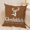 Пользовательская наволочка G-Glenfiddichs Шелковистый Короткий Плюш Двусторонняя Печатная Наволочка Для Дивана Все Сезоны Декор Дома Подарок