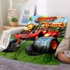 Custom Name Blaze Flannel Blanket Throw Blanket Soft Warm Sofa Bed Camping Home Decor Unique Christmas Gift