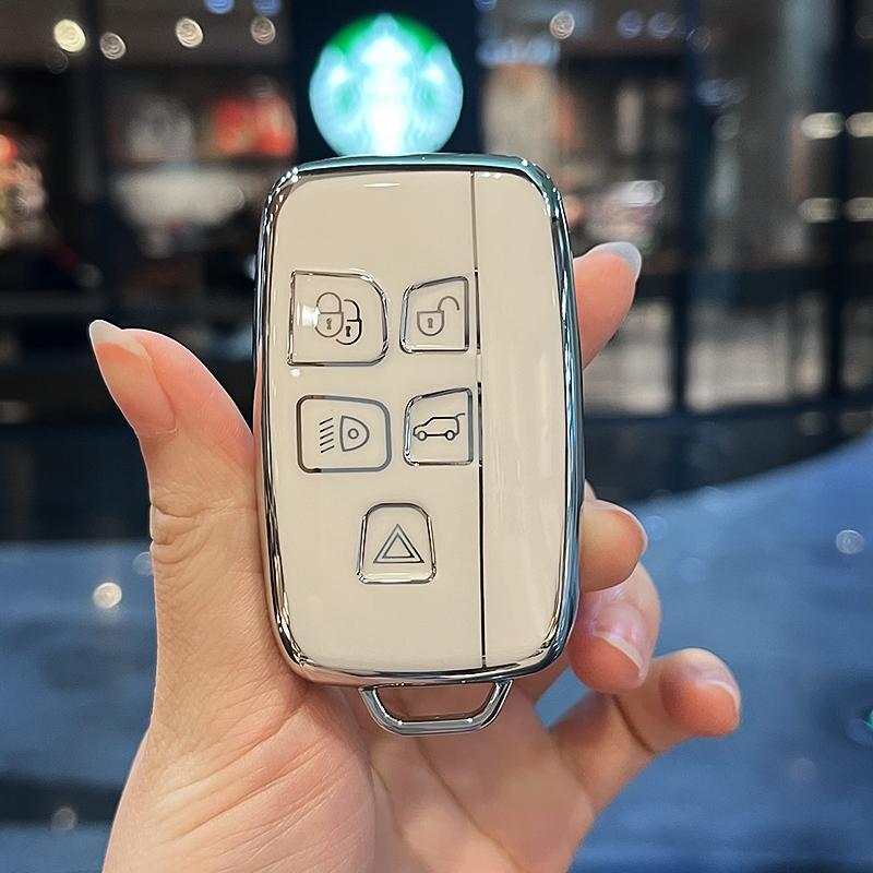 Чехол для автомобильного ключа из ТПУ для Land Rover Sport Evoque Range Rover Velar Discovery 5 Jaguar XE XF E-Pace F-Pace A9 A8 X8 XJ XFL XJL