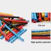 127 Pcs Black Electric Insulation Heat-Shrink Tube Wire Shrink Wraps Assortment Kit Eco-Friendly Material Easy To Use