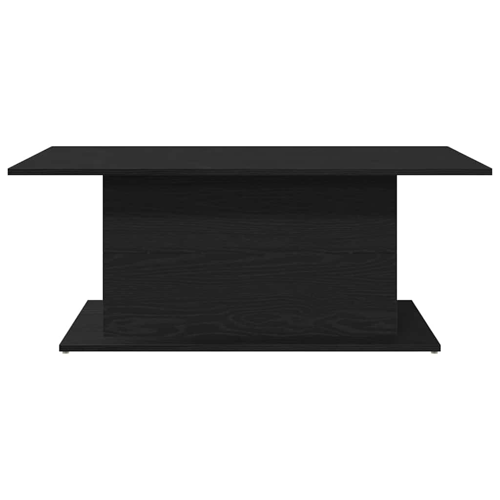 Coffee Table Black Oak Look 102 x 55.5 x 40 cm