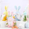 Пасхальный Гном Заяц Цветной Плюшевый Заяц Подвесной Праздничные Товары для Вечеринки Плюшевый Кролик Гоблин Декор Для Гостиной Полки Дома