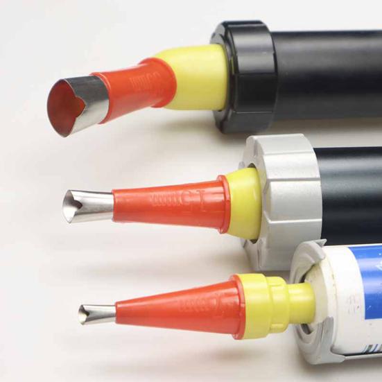 Универсальный набор для герметизации. Прочный набор насадок из нержавеющей стали со встроенными резиновыми инструментами. Нержавеющий, устойчивый к коррозии, универсальный набор насадок для герметизации.