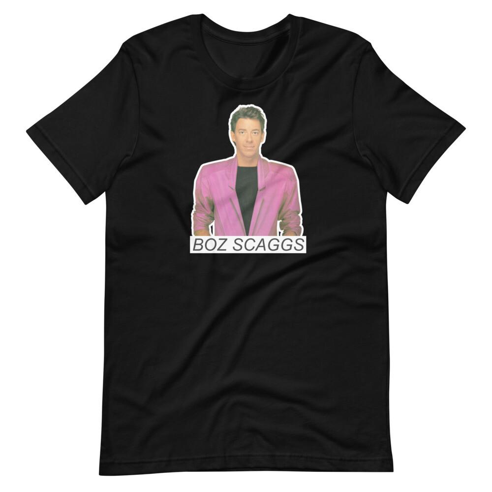 BOZ SCAGGS Fan Art Custom Graphic Tee Shirt Unisex t-shirt