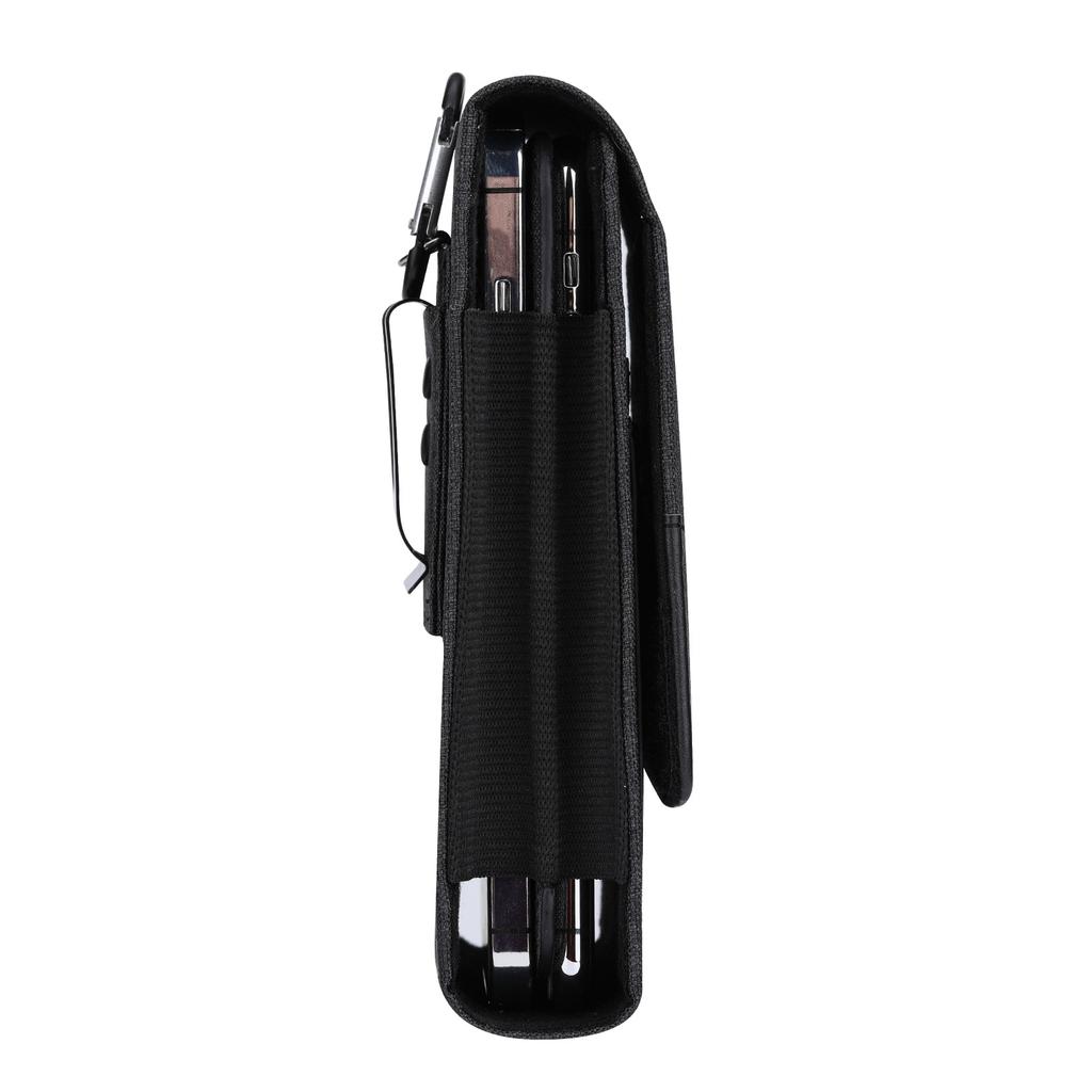 Universal Nylon Belt Waist Bag Cell Phone Pouch Holster Case with Belt Clip Cover for iPhone 13 12 11 Pro Max Samsung Galaxy S22