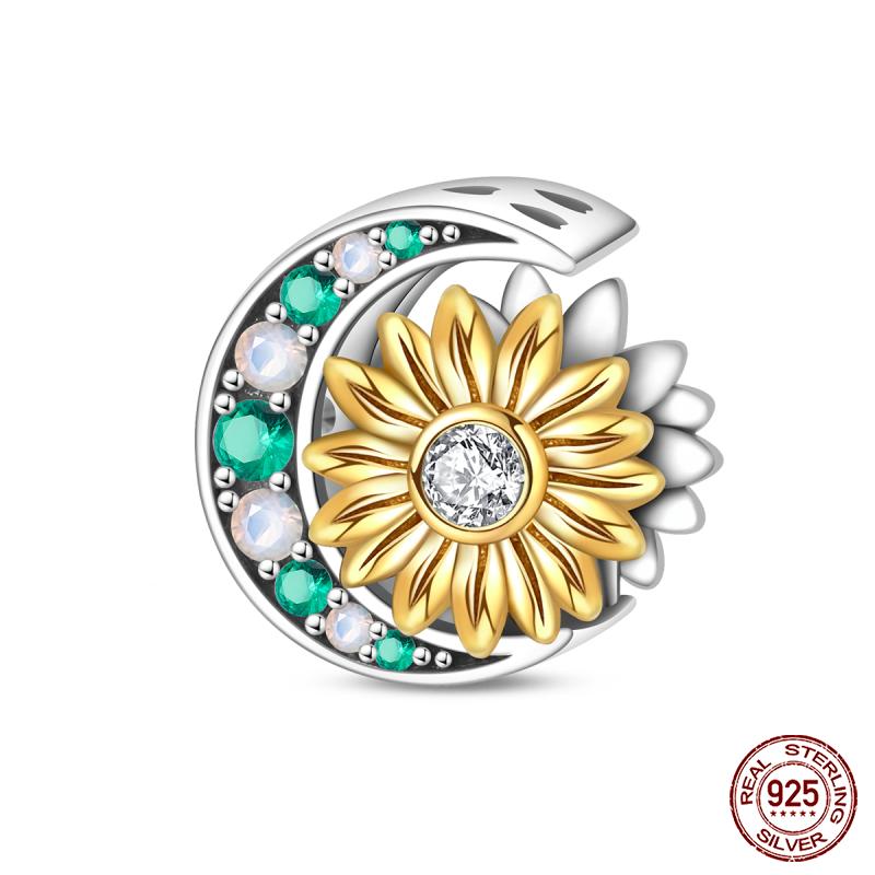 Copper Fashion Holiday Beach Watermelon Green Pear Charms Beads For 3Mm Bracelet Diy Fine Jewelry Gift Making