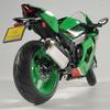 Мотоцикл Супербайк Kawasaki Ninja ZX-10R в масштабе 1/9, литой из сплава металла, со звуком и светом, коллекция модных игрушек для дома, хобби, подарок