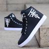 Men Casual Shoes Canvas Botas Comfortable Sneakers High Top Fashion Loafers
