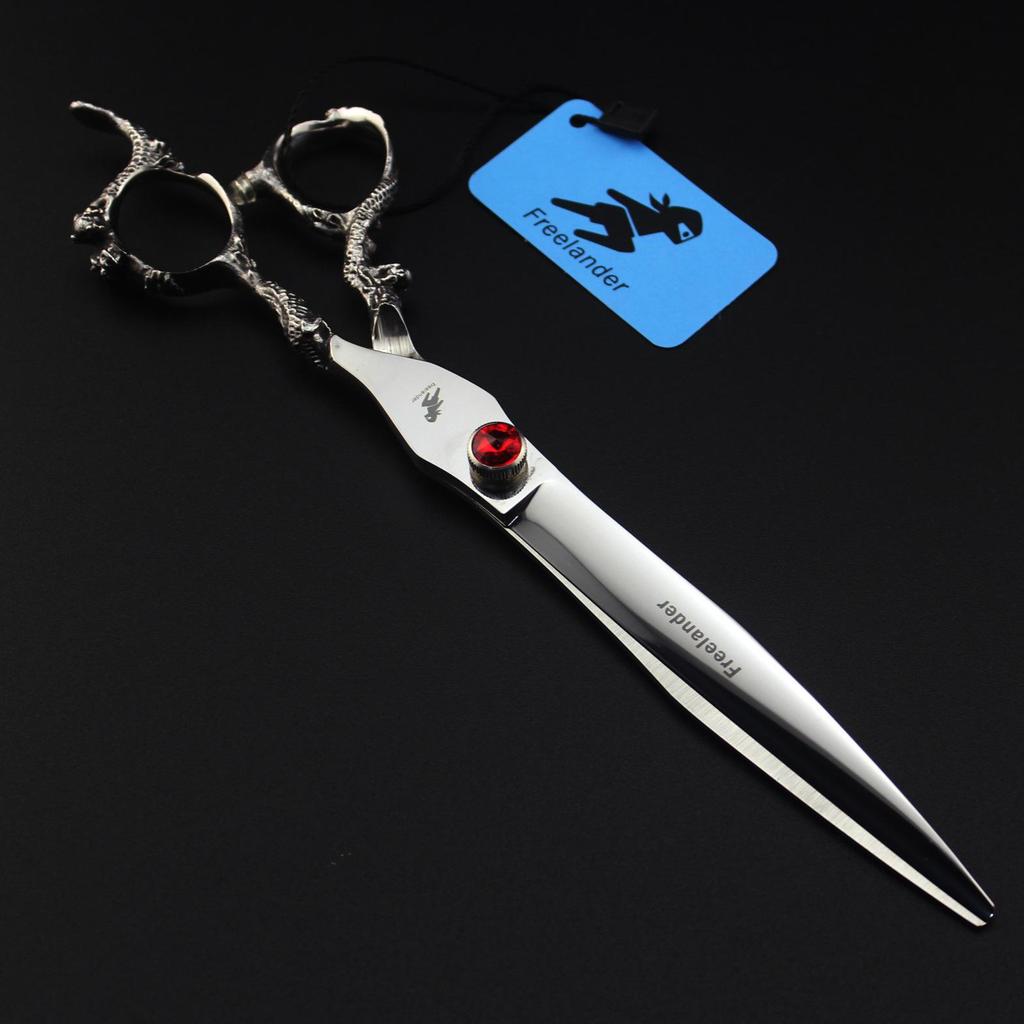Ножницы для ухода за животными Shen Xingzhe 8,0" с ручкой в виде дракона