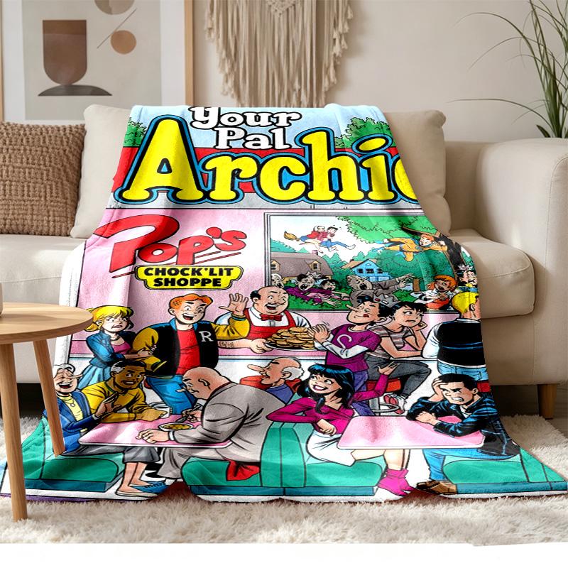 Archie ComicsSoft and comfortable flannel Suitable for sofas living rooms outdoor camping travel and also makes a great anniversary gift