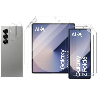 Пластиковая пленка для экрана и защиты камеры для Samsung Galaxy Z FOLD 6 [Упаковка 2 шт.] Прочный протектор против царапин Phonillico®